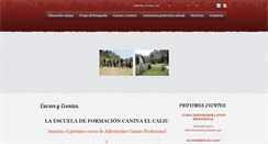 Desktop Screenshot of elcaliu.es